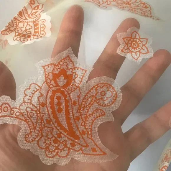 Japan Sheer Scarf - Picture 2 of 10